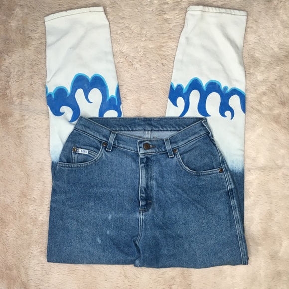 Lee Custom Jeans 27x30 High Rise Vintage - Picture 3 of 9